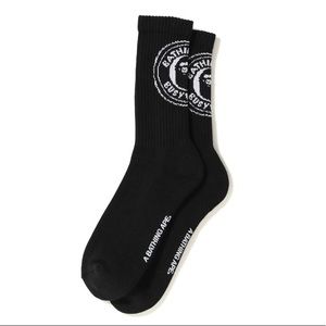 BAPE BWS Socks Black SS18